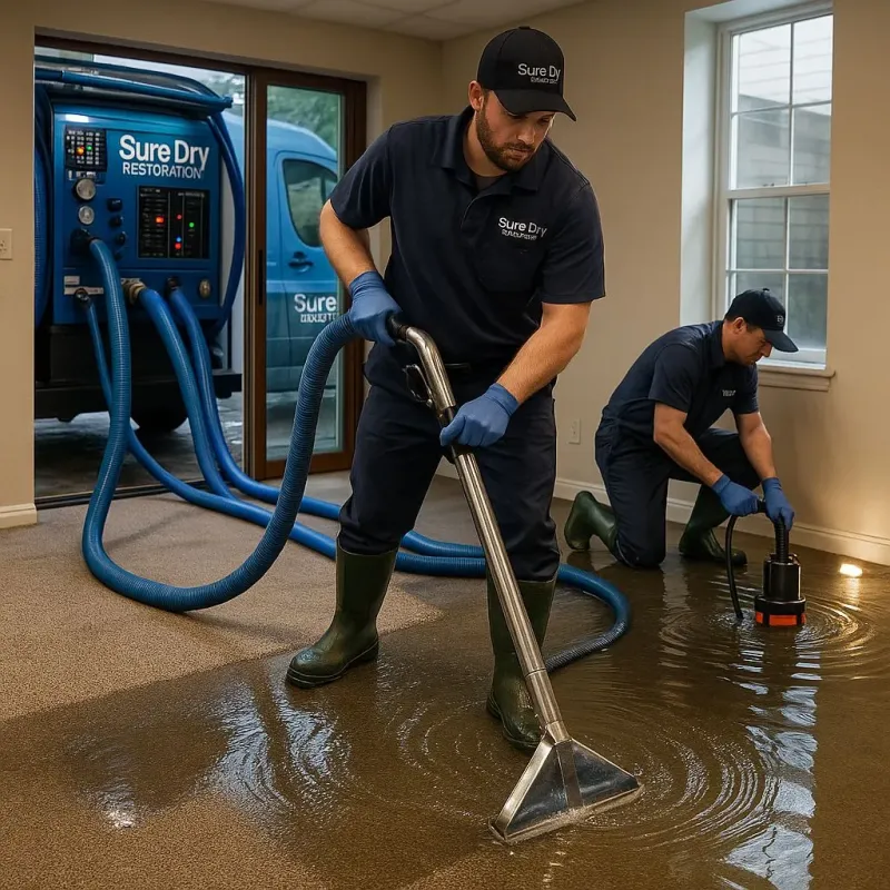 Water Extraction and Removal process in East Brewton, AL